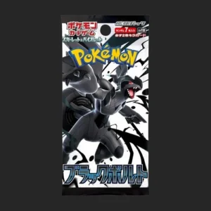p siettr japanese tcg pokemon black bolt deluxe booster pack